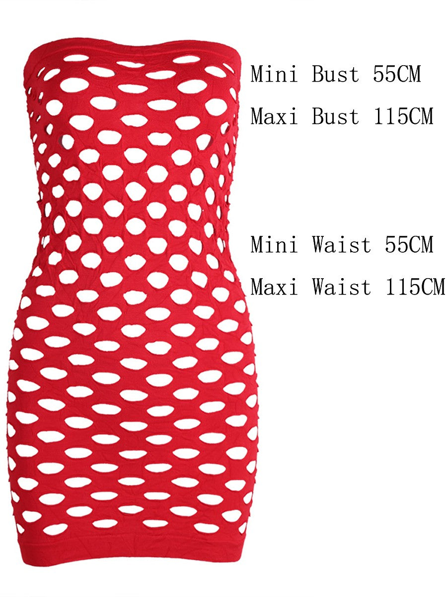 ladies sexy Elastic force undergarment covering the chest and abdomen Nightdress