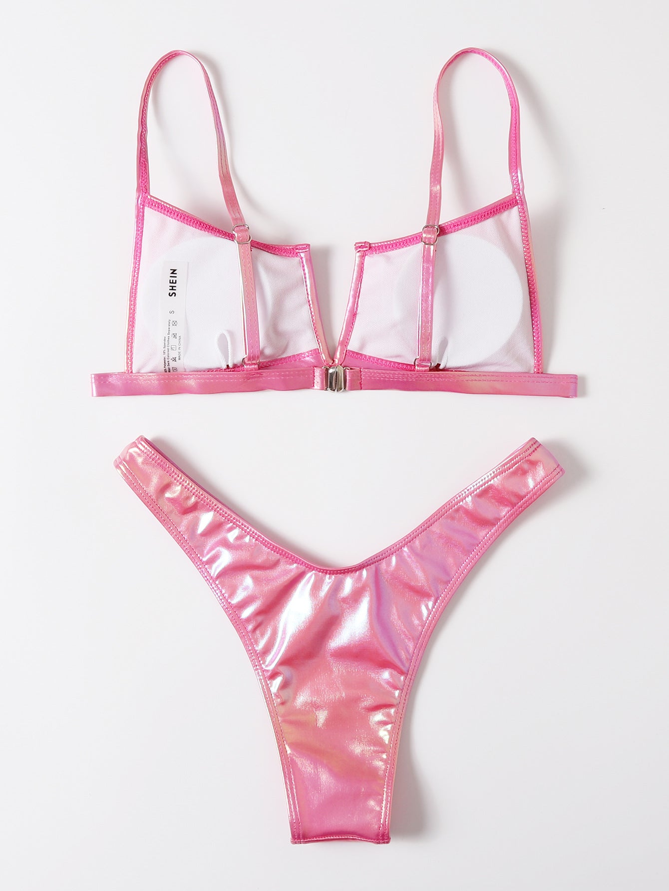 Hot Selling Sexy Leather Gradient One Piece Swimsuit