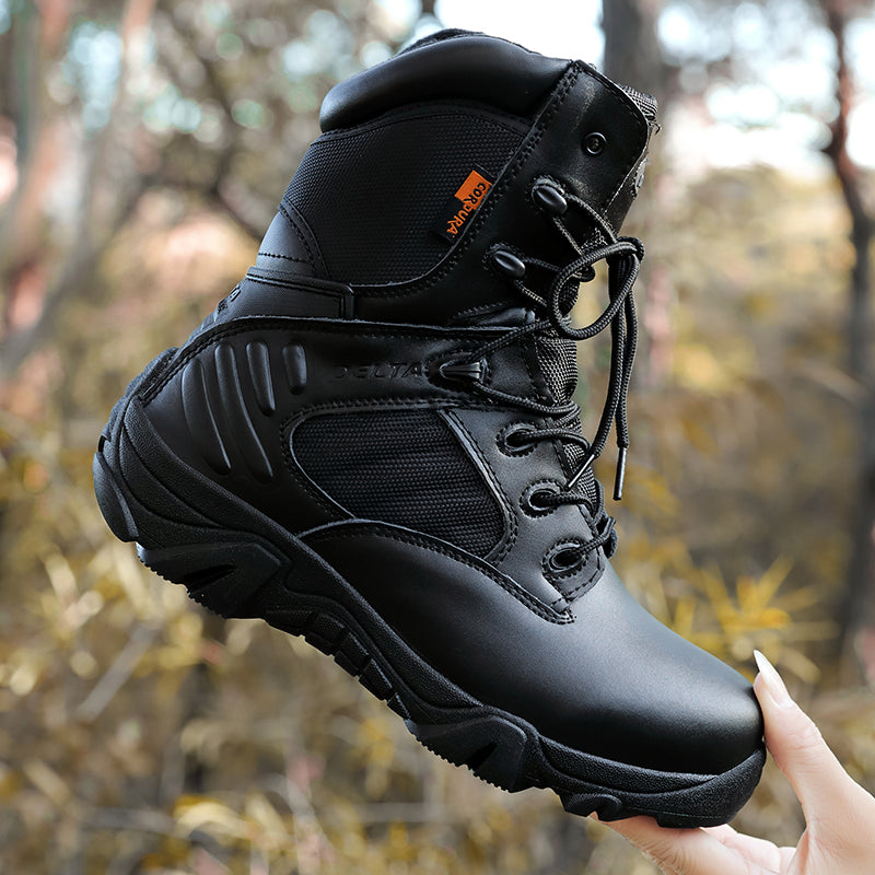 Hiking shoes waterproof, non-slip, breathable, outdoor sports shoes, thick-soled wear-resistant hiking shoes, desert high-top boots