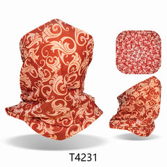 New UV Protection Cycling Balaclava Scarf Outdoor Sports Breathable bib Fishing Hiking Neck Gaiter sunscreen ice silk turban Bib seamless headscarves