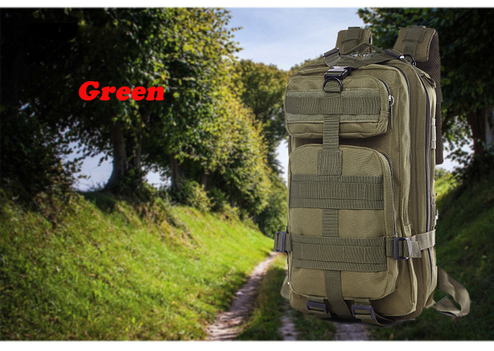 Military outdoor backpack 1000D nylon 30L waterproof tactical backpack sports camping hiking hiking hunting hunting bag