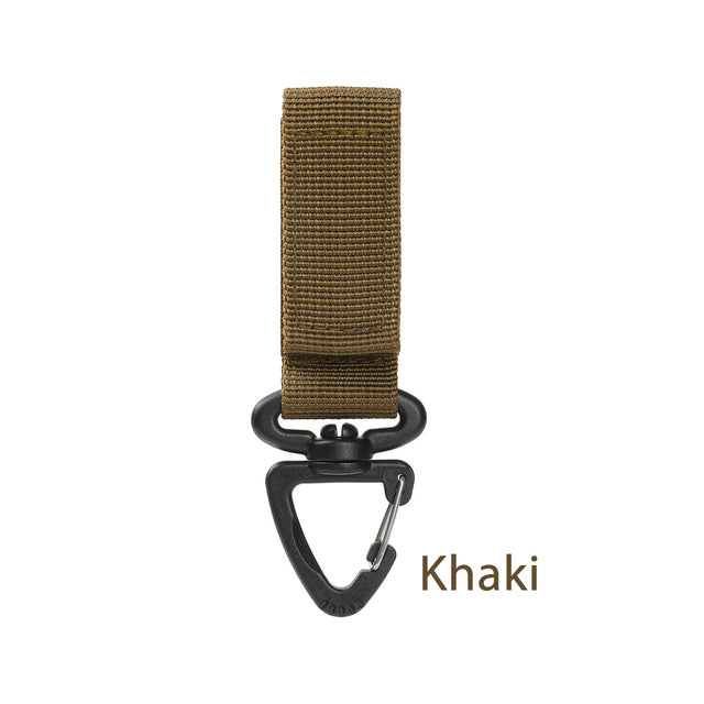 VV Ribbon Backpack Buckle Carabiner Attached Quick Pull Kettle Hanger Outdoor Camping Hiking Accessories