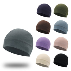 Outdoor Fleece Sport Hat Fishing Cycling Hunting Cap Men Women Warm Windproof Winter Cap Camping Hiking Caps Baotou cap Headgear hat Beanie soft Cap