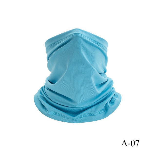 zx outdoor anti-ultraviolet handkerchief scarf neck warmer multi-functional fishing hiking riding facial hood head scarf cap