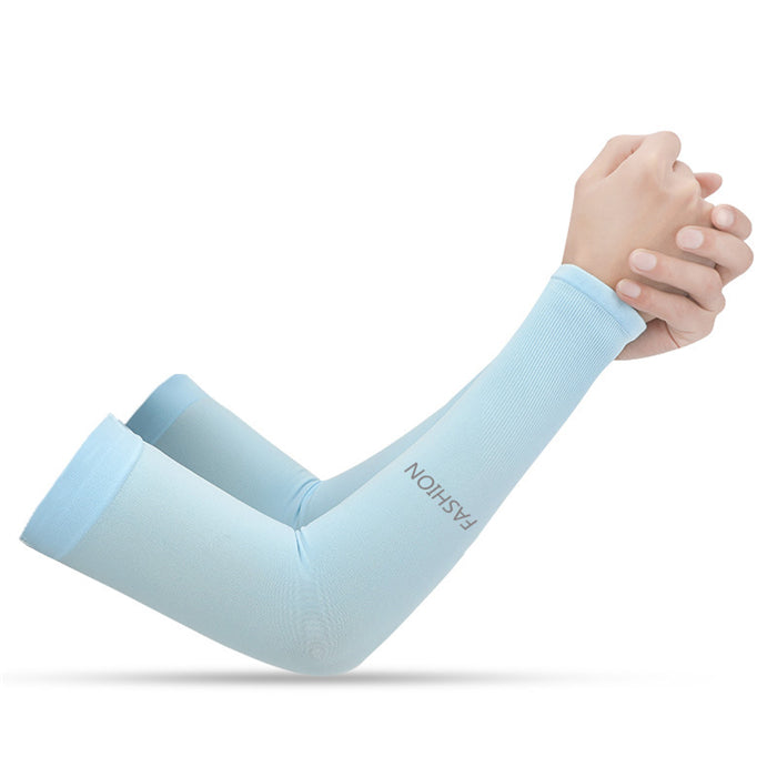 Men’s Women’s White outdoor arm sleeve Cycling Bicycle Riding Basketball Baseball Football Shooter Tennis Outdoor Research Hiking Fishing Arm Sleeve
