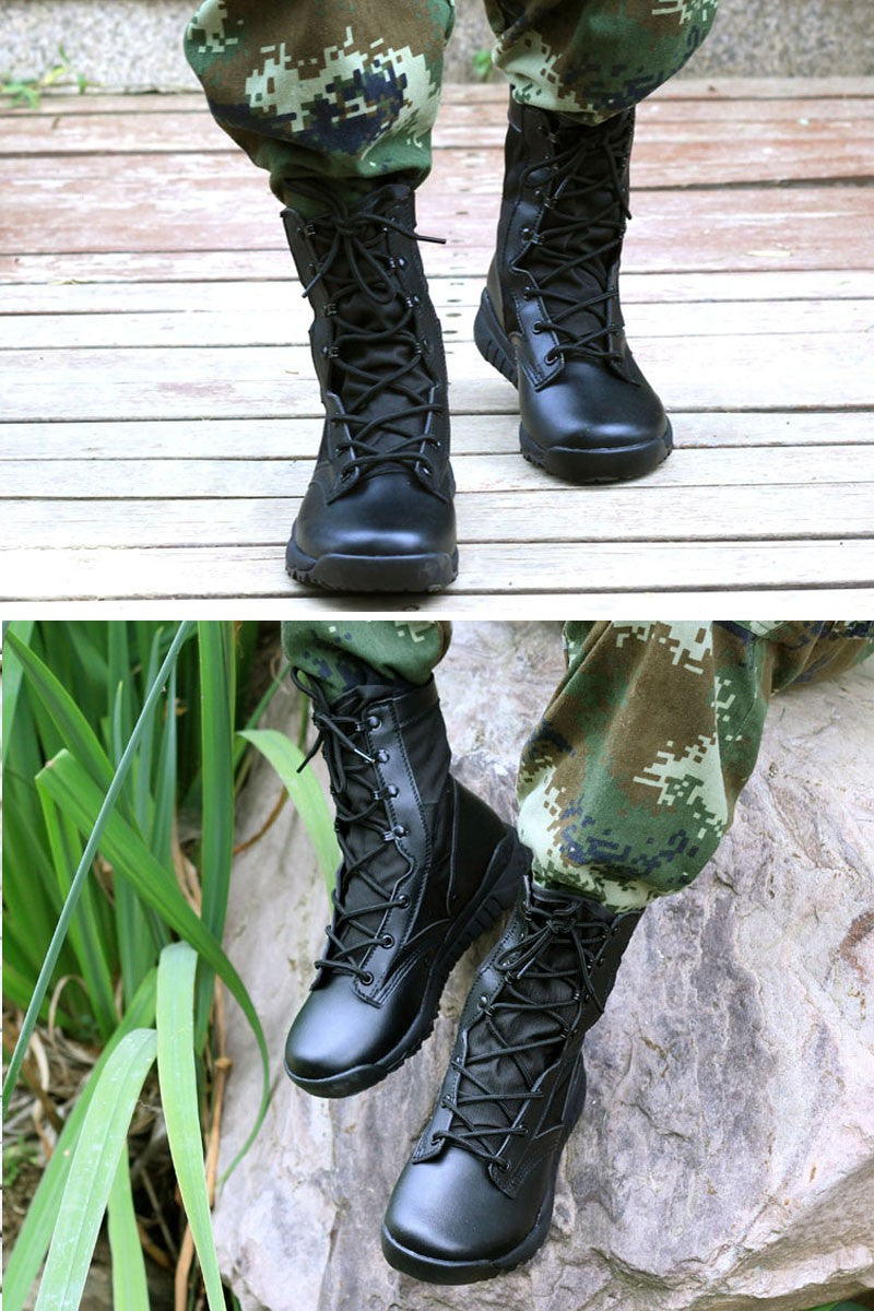 Man outdoors Lightweight Boots