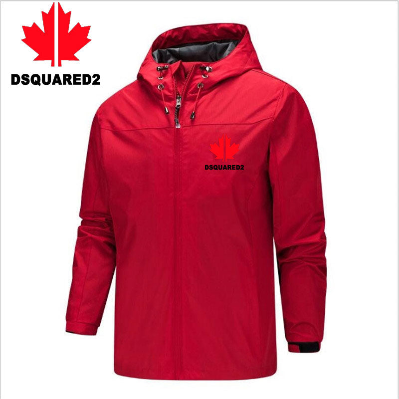 DSQUARED2 brand jackets, 2021 autumn and winter new couple outdoor sports and leisure jackets, fashionable and popular lightweight jackets, hooded thr