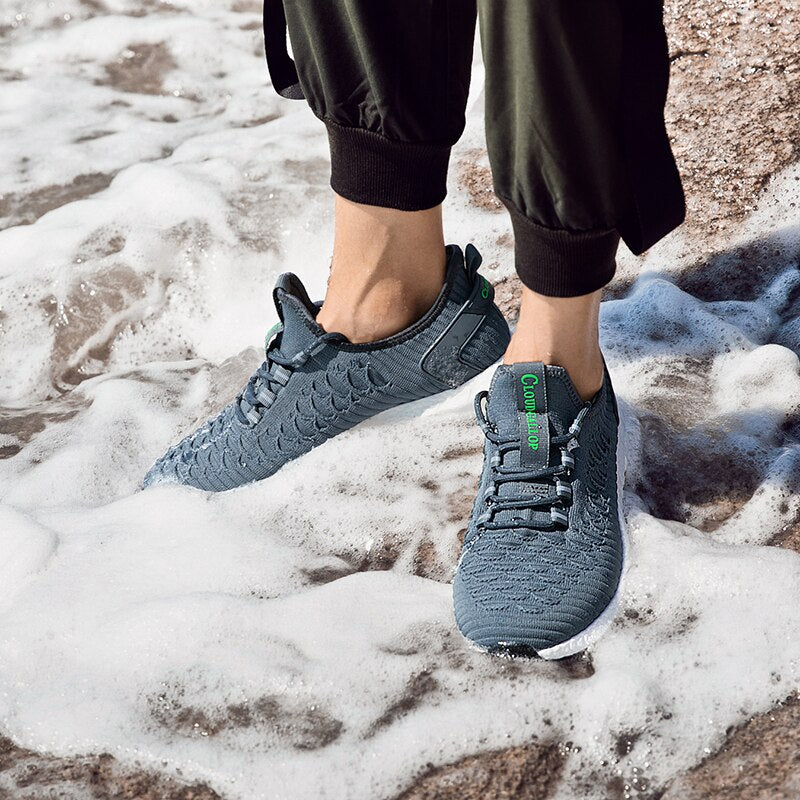 Outdoor waterproof shoes spring and autumn rainproof rainproof antifouling travel shoes non-slip men's and women's sports shoes couples hiking shoes