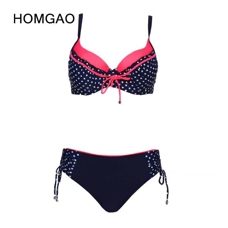 HOMGAO رفع Ruched البيكينيات ملابس النساء مثير قطعتين المايوه المرقعة البطن تحكم ثوب السباحة 2022 الإناث مجموعة L-4XL