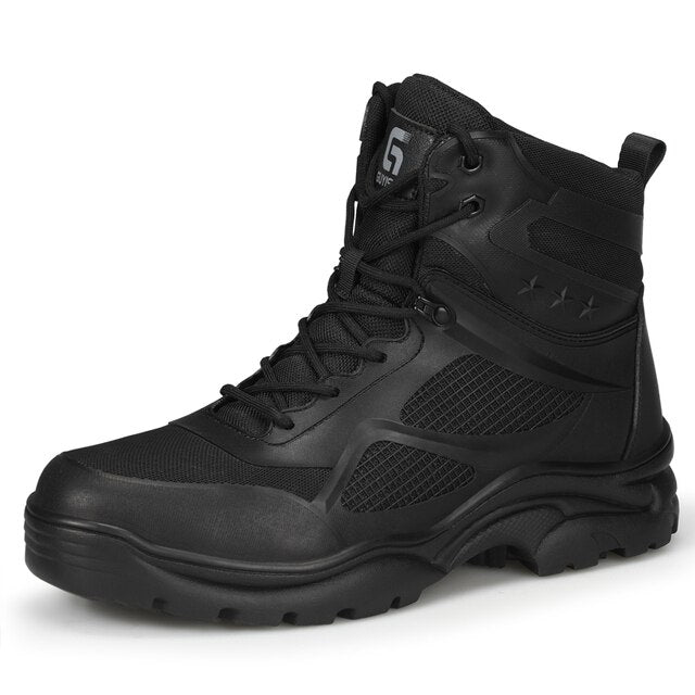 2023 جديد الشتاء أحذية أحذية السلامة الرجال أحذية عمل عالية الجودة المضادة للثقب مكافحة تحطيم غير قابل للتدمير أحذية أحذية التنزه 7