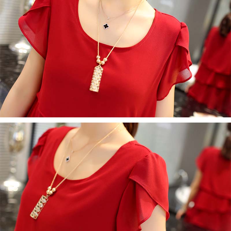 2023 summer wave cut sweet solid color short-sleeved slim-fit casual clothing ladies full set matching vest fashion simple O-neck casual new style 3*3
