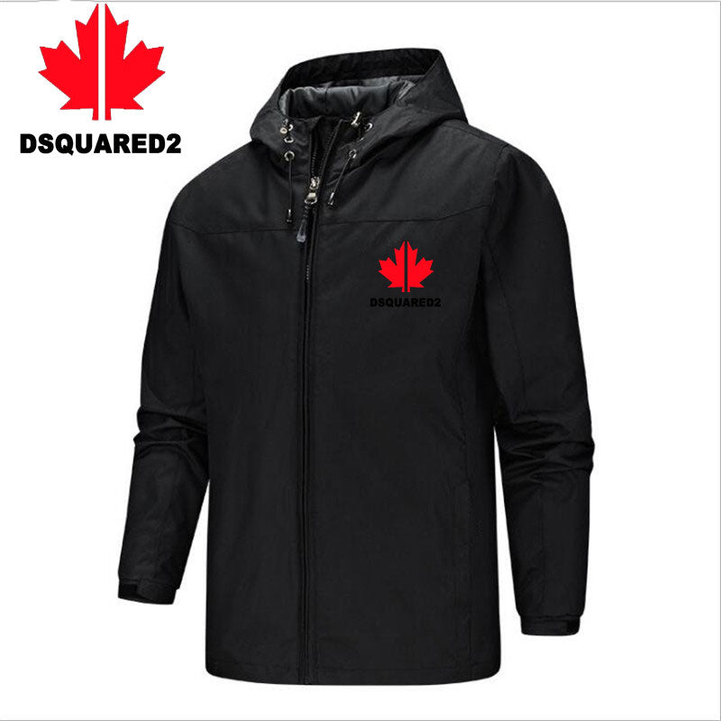 DSQUARED2 brand jackets, 2021 autumn and winter new couple outdoor sports and leisure jackets, fashionable and popular lightweight jackets, hooded thr