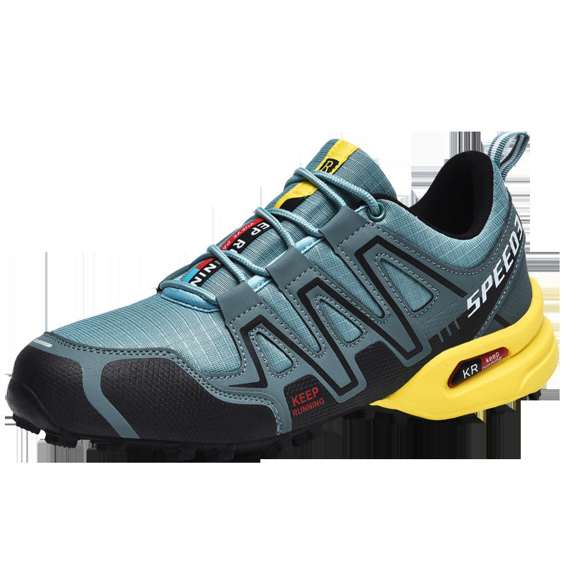 A consignment of Solomon outdoor hiking shoes, rubber oversized cross-border men's sports shoes, Fujian Jinjiang shoes