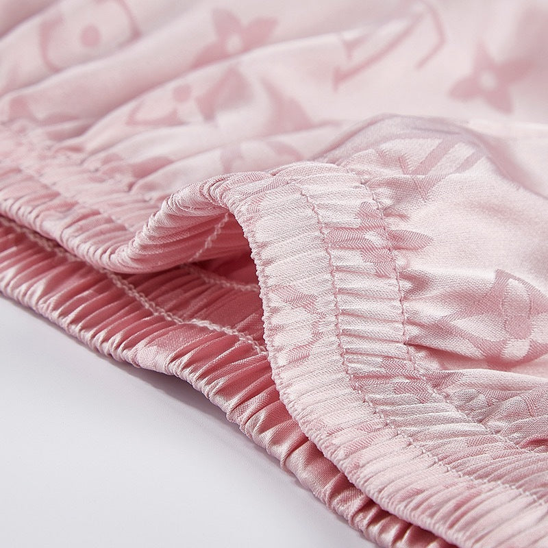 Women's 2 Piece Sleepwear Set Silk Satin Pajamas Victoria's