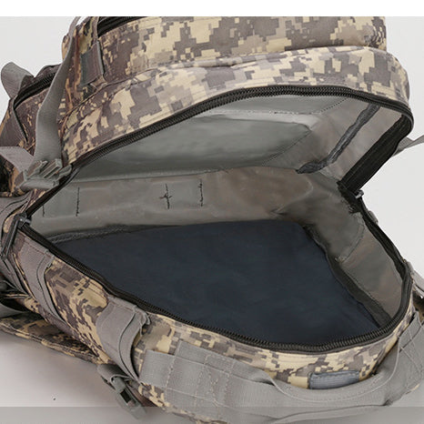 حقيبة ظهر للمشي لمسافات طويلة مقاومة للماء للرياضات الخارجية للرجال حقيبة ظهر لتسلق الجبال 