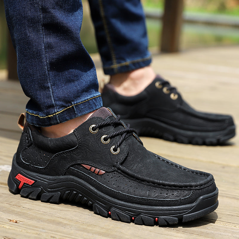 Men's shoesLeather men's casual shoesOutdoor hiking shoes