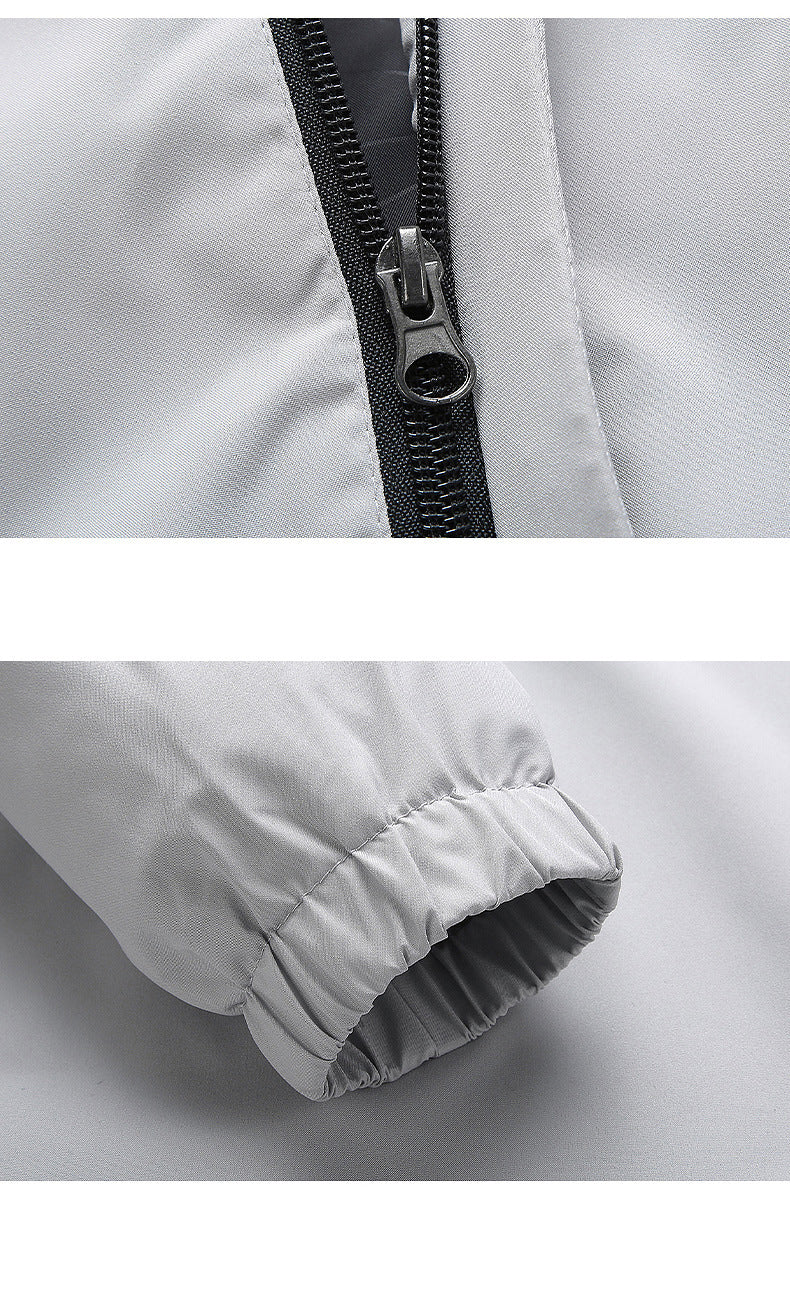 STRAVA Spring Autumn Windproof Cycling Jacket Men Breathable Hooded Blazer Hiking Waterproof Wear Scratch Resistant Riding Jacket Coats