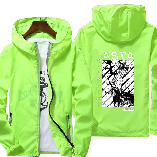 Waterproof hiking jacket black clover camping hiking ski mountaineering raincoat outdoor sports windproof clothing