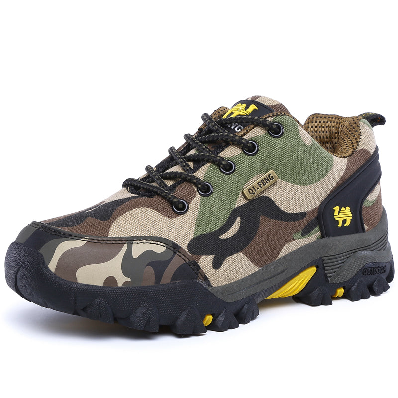 Classic camouflage hiking shoes outdoor mountain travel sneakers couple hiking shoes construction site safety shoes safety shoes size 36-44