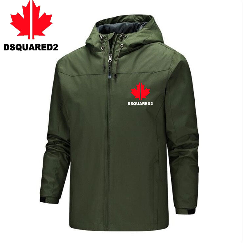 DSQUARED2 brand jackets, 2021 autumn and winter new couple outdoor sports and leisure jackets, fashionable and popular lightweight jackets, hooded thr