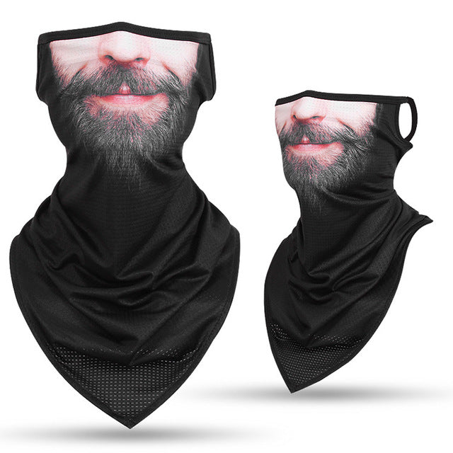 Sports Triangle Scarf Bandana Neck Gaiter Cycling Hiking Running Bicycle Bike Scarf Men Women outdoor Tactical Headscarf Breathable Dust Proof scarf