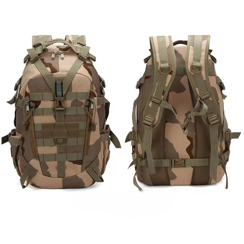 Wholesale men's military bag hiking cross-country camping trip backpack men's camouflage sports outdoor tactical backpack