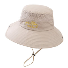 UPF 50+ Sun Hat Bucket Summer Men Women Fishing boonie Hat Sun UV Protection Long Large Wide Brim Bob Hiking Outdoor Beach Cap casual hat