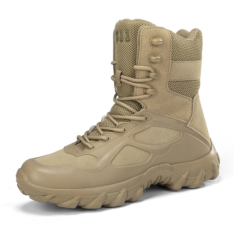 Outdoor 2023 autumn and winter 48  -top military boots men's outdoor climbing shoes special forces combat boots desert boots