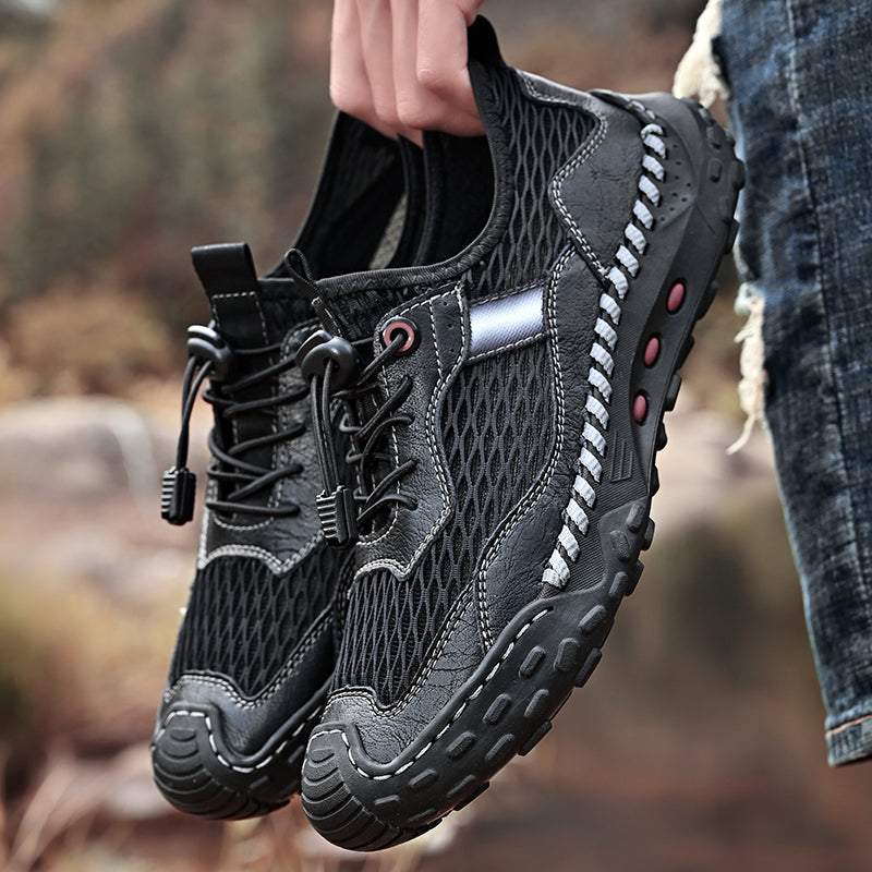 Casual shoes cross-border fashion men's large size hiking shoes men's shoes outdoor off-road shoes trendy sports shoes low top breathable men's shoes