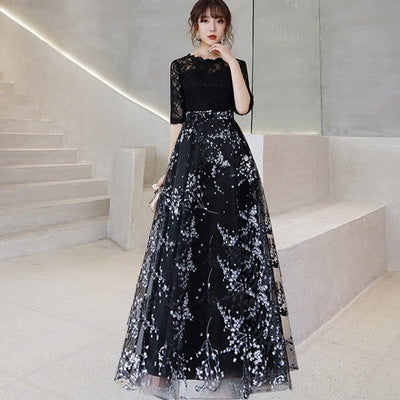 Hot selling new evening dress 2022 summer new banquet dress annual meeting party party dignified and elegant lady dress female