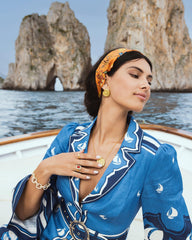 فستان قميص طباعة غير منتظمة 