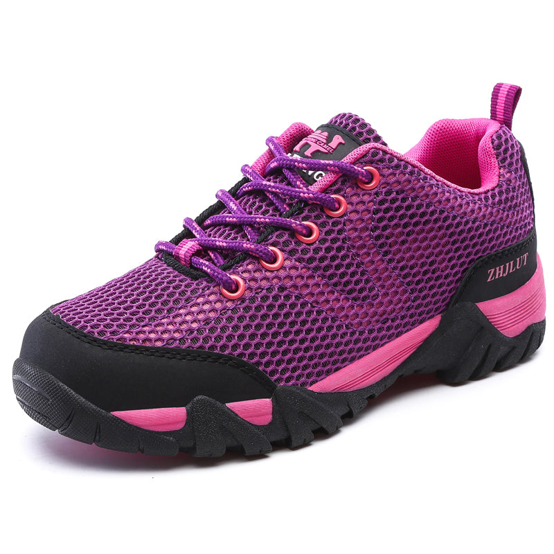 Spring and summer new breathable  -top men's shoes couple models outdoor hiking shoes hiking shoes women's shoes