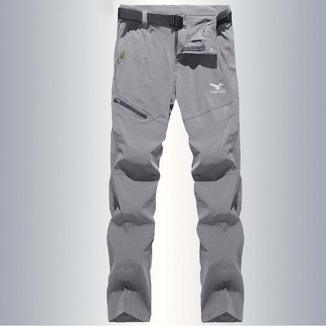 NUONEKO Mens Hiking Pants Stretch Breathable Outdoor Summer Thin Quick Dry Trousers Fishing/Climbing/Camping/Trekking Pants PN42