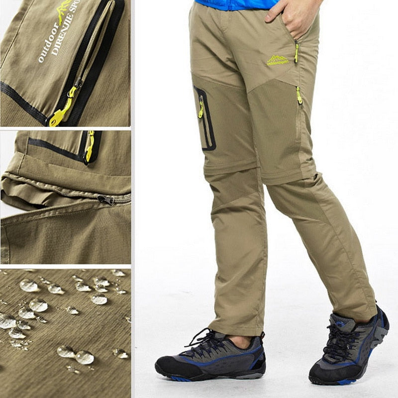 NUONEKO Quick Dry Removable Hiking Pants Outdoor 6XL 12-6