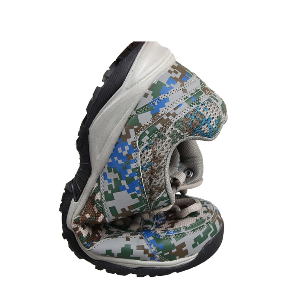 Men's breathable wear-resistant outdoor hiking sports running military shoes fire training shoes breathable hiking shoes security work shoes
