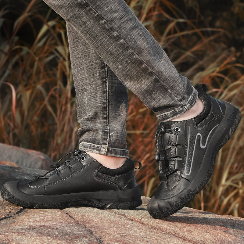 Baotou outdoor men's shoes  -top big-toed shoes tooling men's hiking shoes