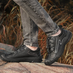 Baotou outdoor men's shoes  -top big-toed shoes tooling men's hiking shoes