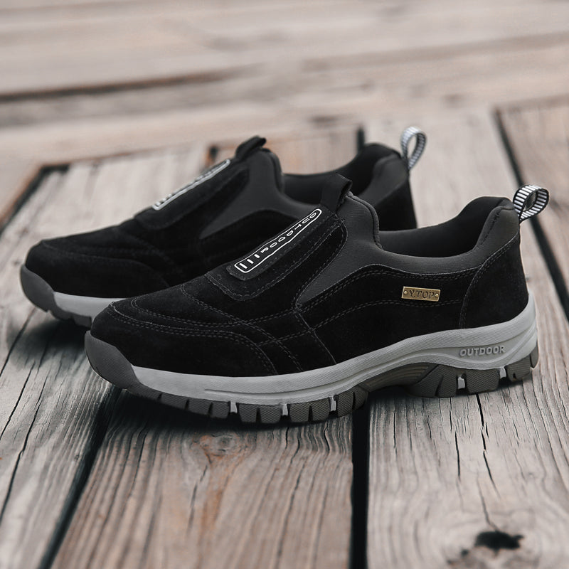 Men Shoes Outdoor Hiking Shoes Men Slip-ons Sneakers Comfortable Middle-aged and Elderly Walking Shoes Size 39-46
