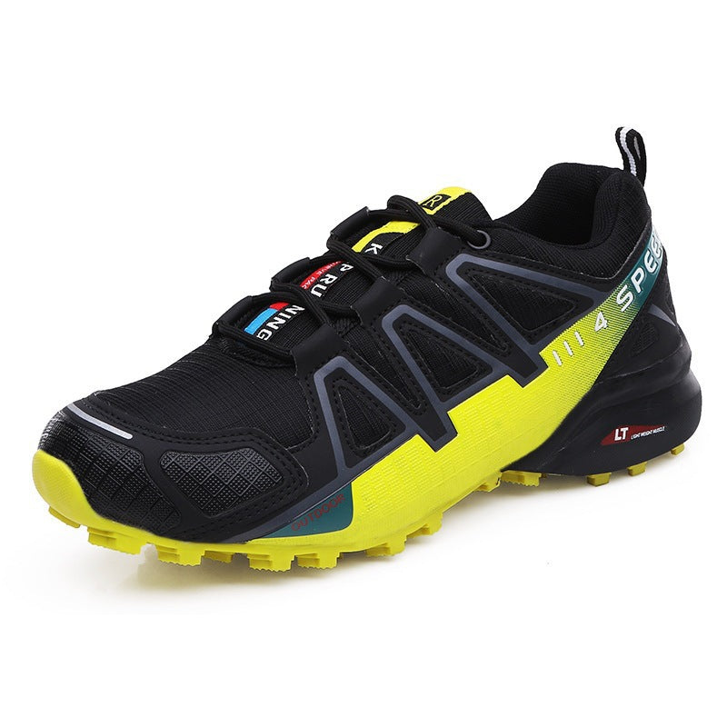 Explosive shoes non-slip men's shoes running shoes mesh sports shoes outdoor hiking shoes trendy shoes all-match fashion