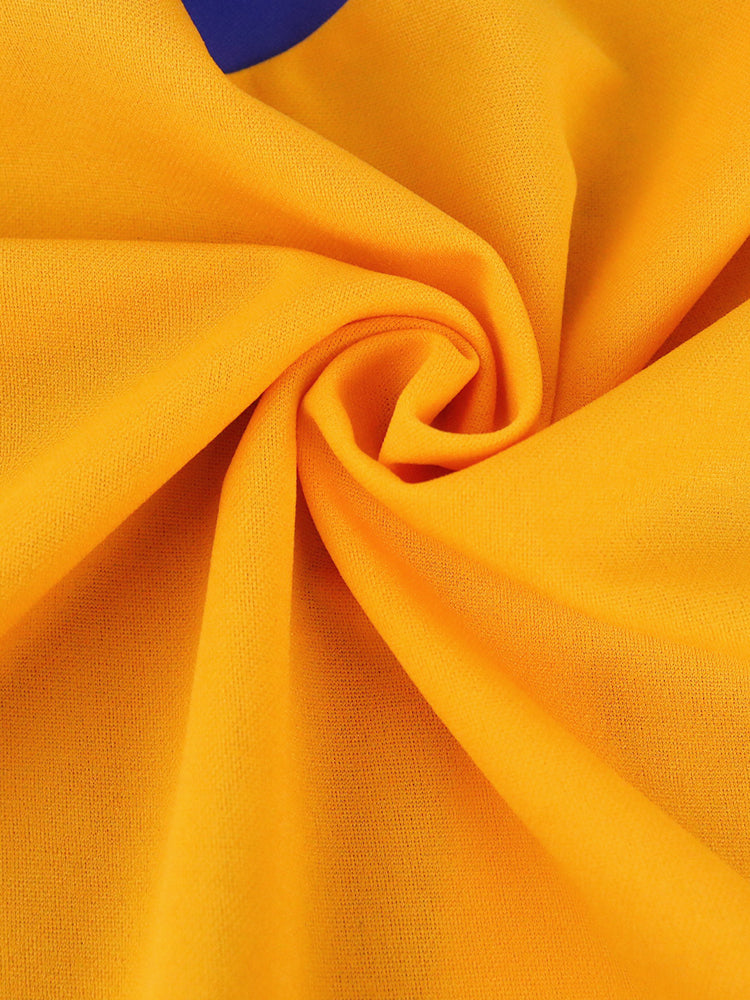 AOMEI Patchwork Dress Bodycon Party Cold Shoulder Color Block Women Peplum Short Sleeve V Neck Elegant African Summer Office New