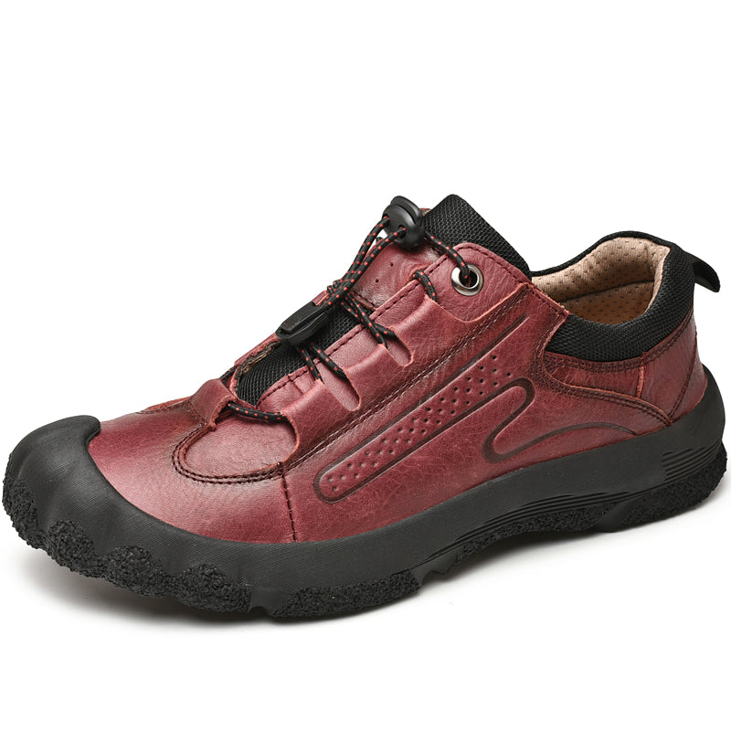 Baotou outdoor men's shoes  -top big-toed shoes tooling men's hiking shoes