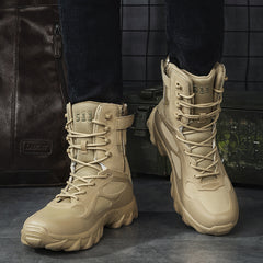 Outdoor 2023 autumn and winter 48  -top military boots men's outdoor climbing shoes special forces combat boots desert boots