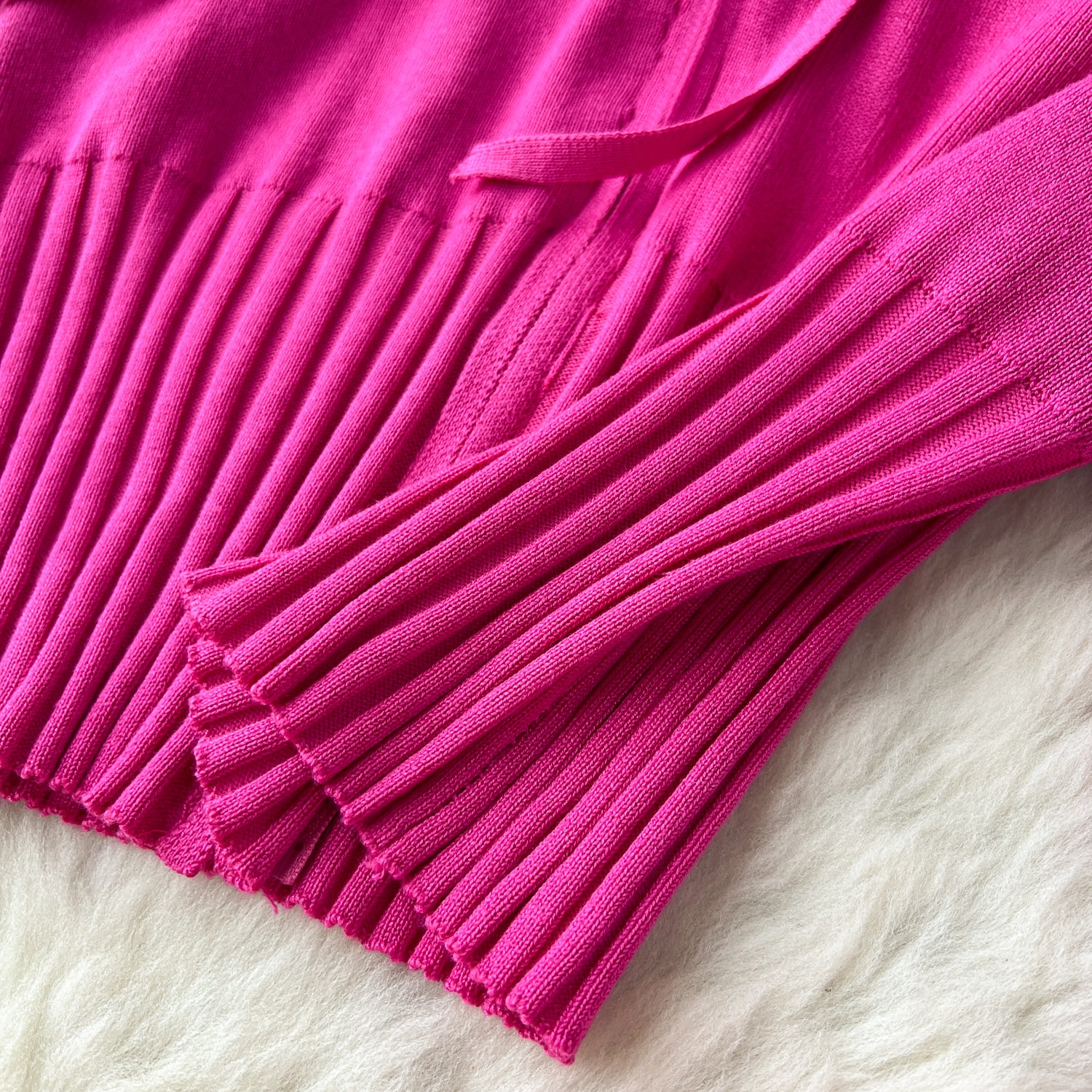 Autumn and winter European and American style minimalist solid color  hooded top +  waisted  trousers casual two-piece set