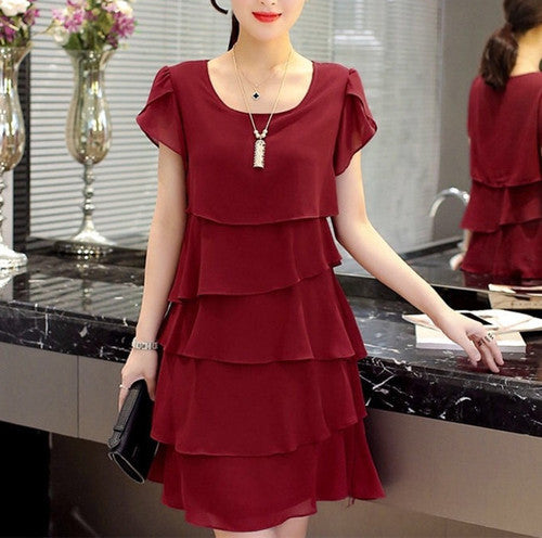 2023 summer wave cut sweet solid color short-sleeved slim-fit casual clothing ladies full set matching vest fashion simple O-neck casual new style 3*3