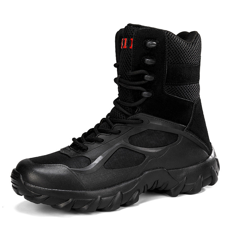 Outdoor 2023 autumn and winter 48  -top military boots men's outdoor climbing shoes special forces combat boots desert boots