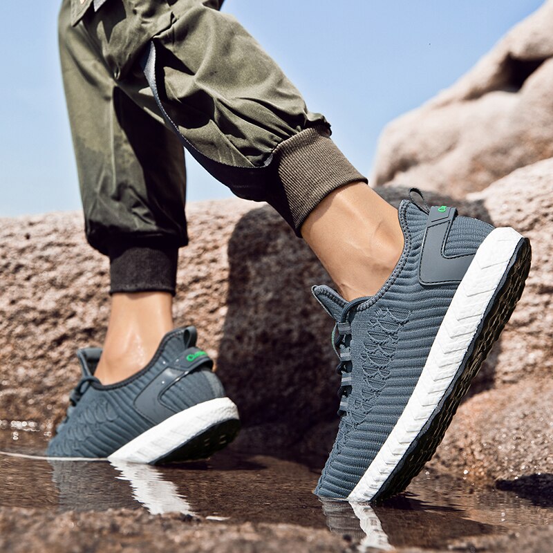 Outdoor waterproof shoes spring and autumn rainproof rainproof antifouling travel shoes non-slip men's and women's sports shoes couples hiking shoes