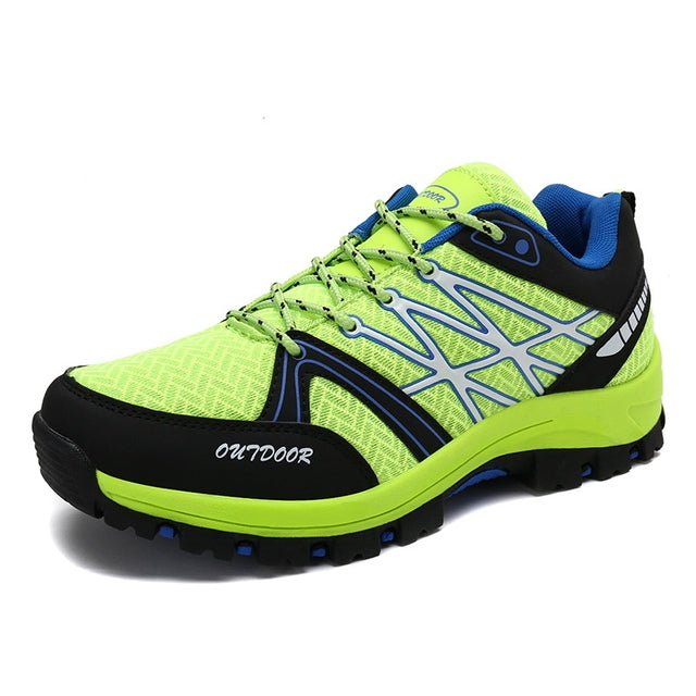 Men's casual sports breathable mountaineering shoes 2023 spring and autumn new outdoor hiking trend travel shoes men's shoes breathable without grindi