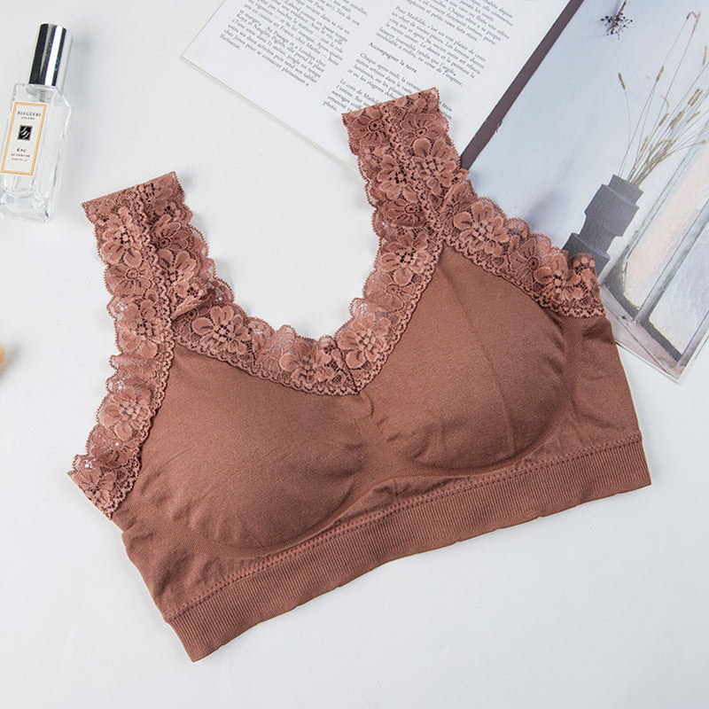 bras Yoga vest motion Underwear lace Camisole Underwear Thread seamless sexy underwear