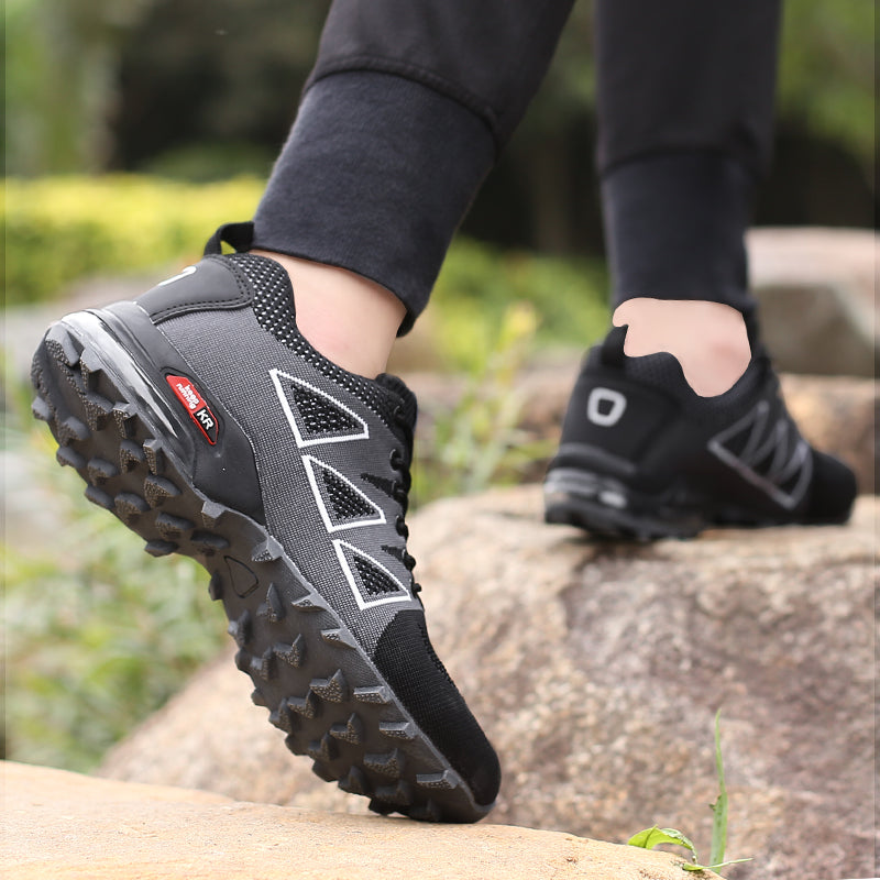 New large size outdoor hiking sneakers men's shoes  shock absorption sports hiking shoes breathable hiking shoes