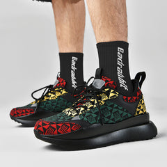 Dad shoes 2022 new fashion trend thick-soled men's shoes breathable casual sports shoes men's shock-absorbing lightweight outdoor running shoes